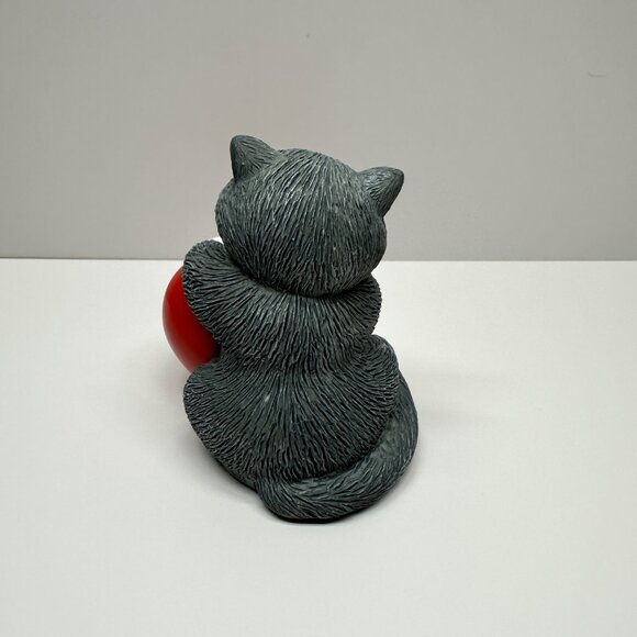 Comic Curious Cats Grey Gray Cat Sauced Tomato Pizza Sauce Chubby - Picture 4 of 6